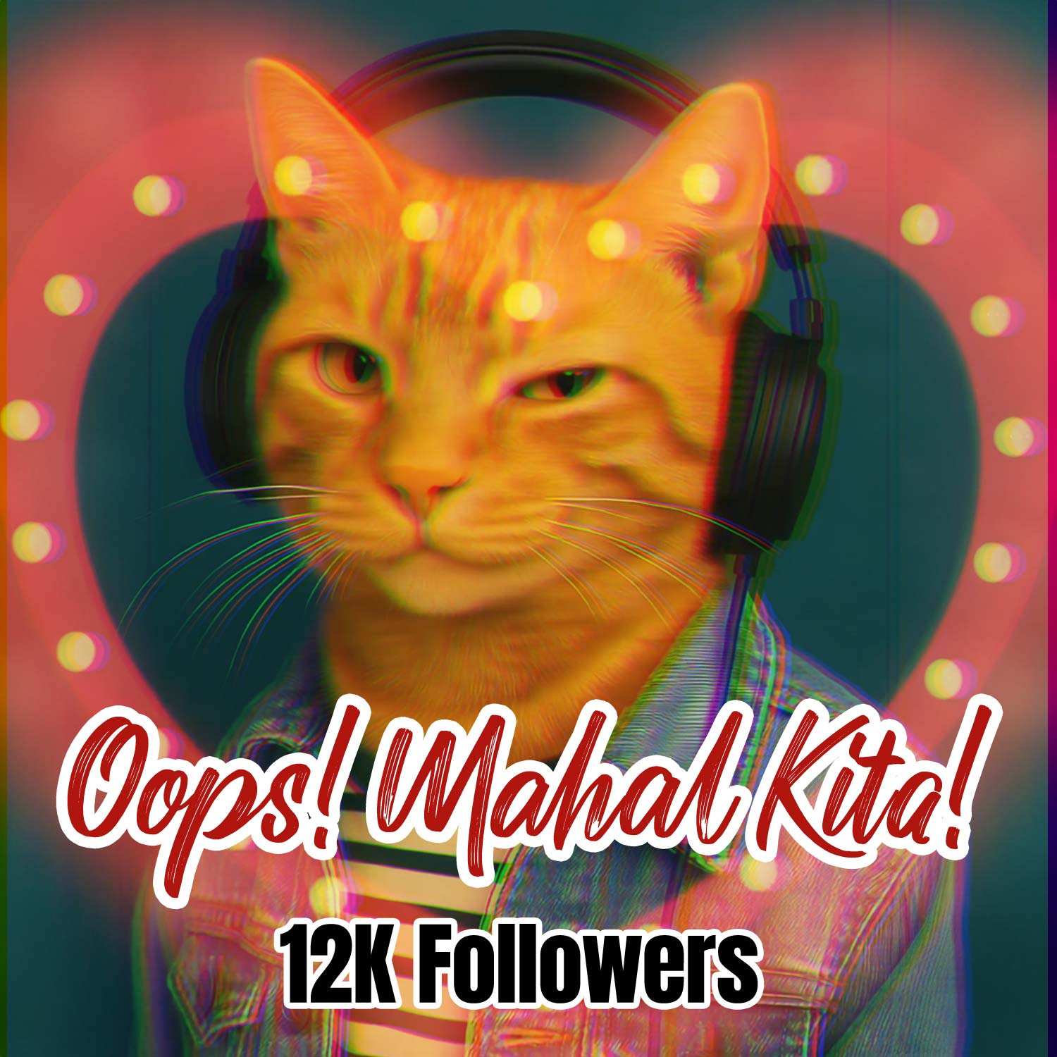 Ket GPT Oops Mahal Kita, Thank you followers